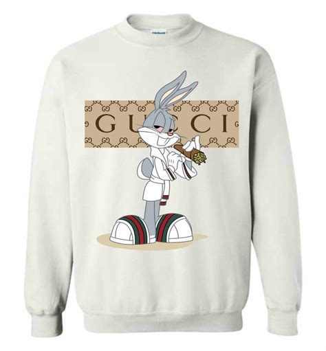 gucci bugs bunny play it cool|Gucci Bugs Bunny sweater.